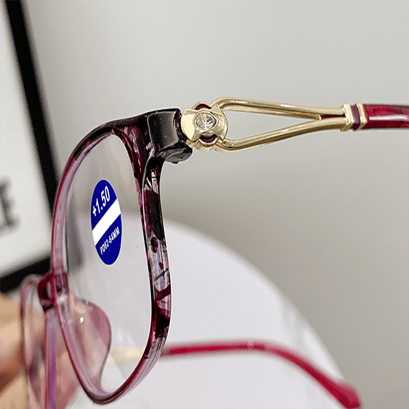 LIGHTWEIGHT METAL ANTI-BLUE LIGHT READING GLASSES