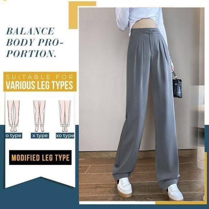 Woman's Casual Full-Length Loose Pants