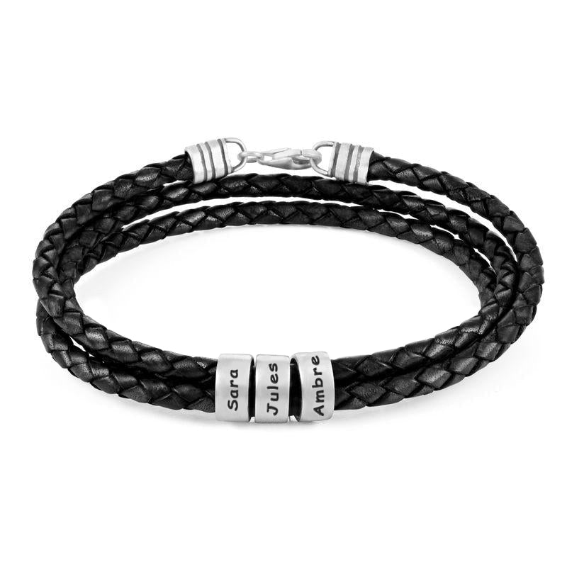 Bracelet personnalisé en cuir pour homme