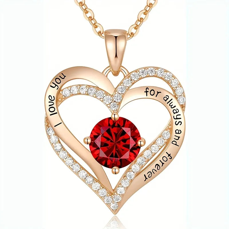 Forever Love Heart Necklaces